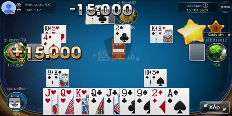 Hướng dẫn quy trình cách chơi phỏm tại 68 game bài