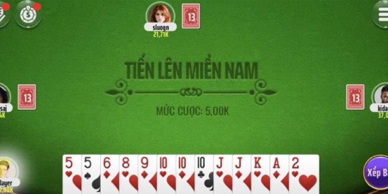 Cách chơi Tiến lên miền Nam tại 68 game bài 